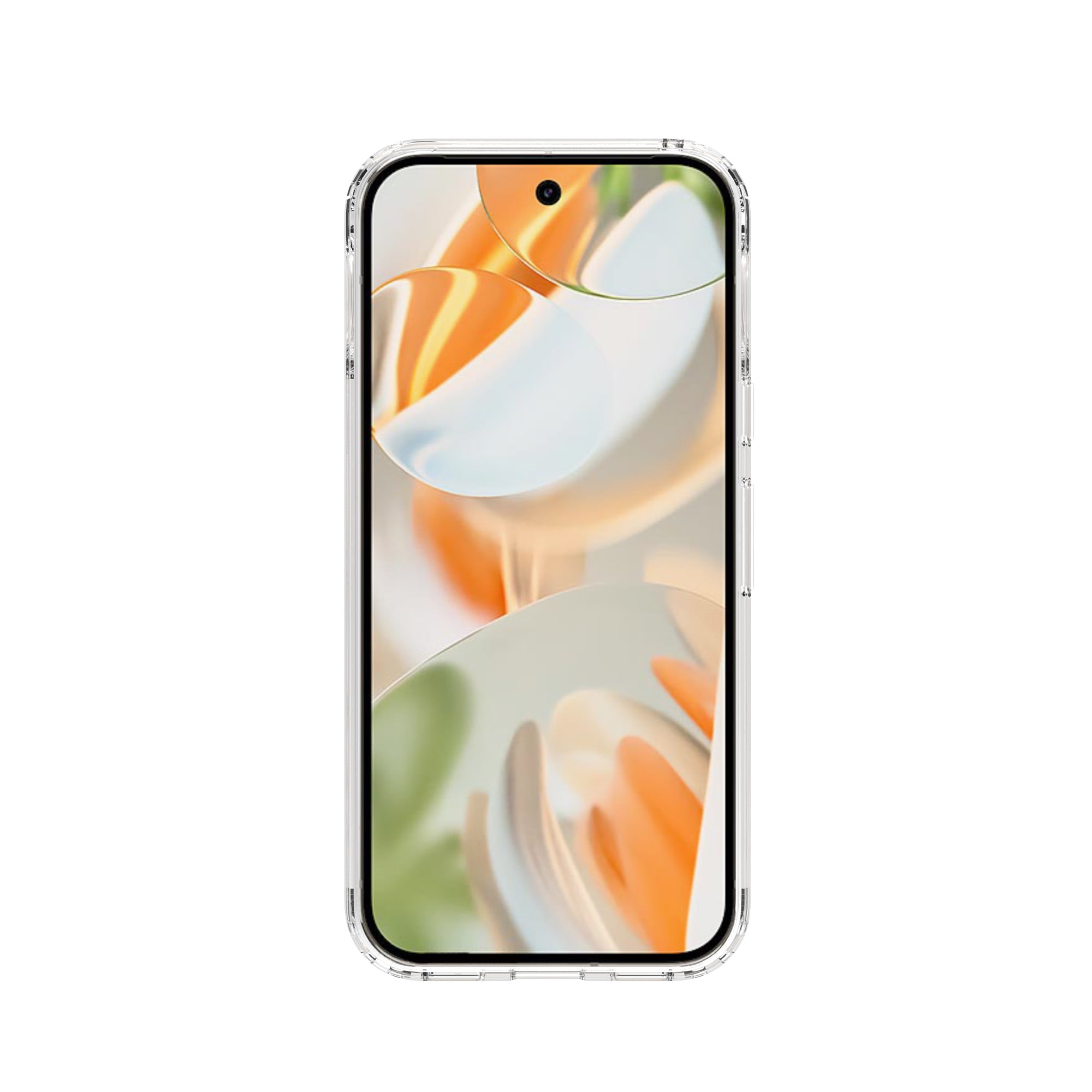 Google Pixel 10 Crystal Hybrid-skal, Genomskinlig