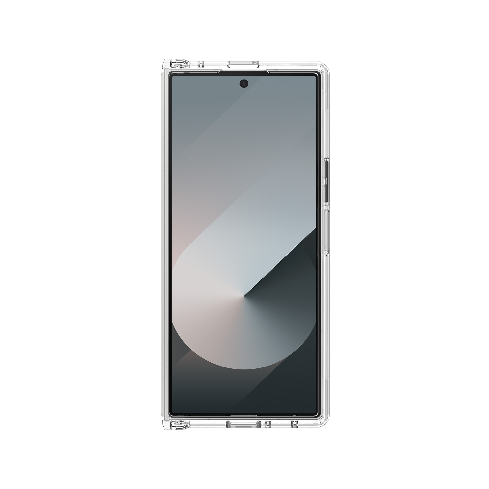 Samsung Galaxy Z Fold 7 Crystal Hybrid-skal, Genomskinlig