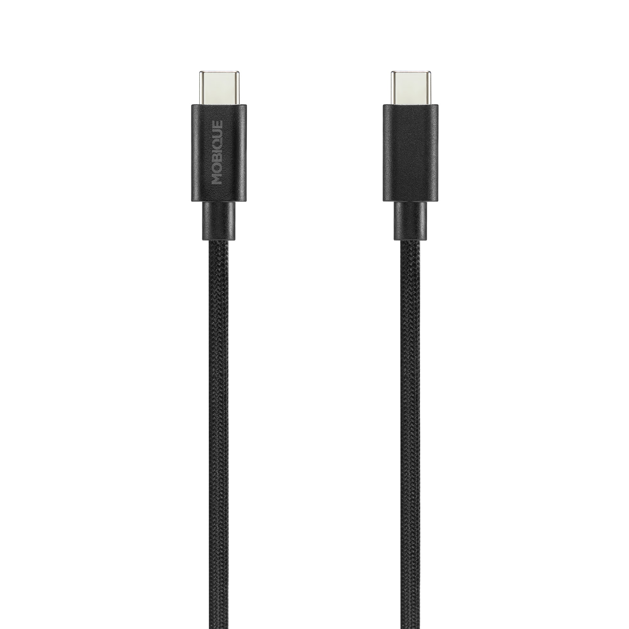 Premium Laddningskabel USB-C till USB-C 2m, Svart