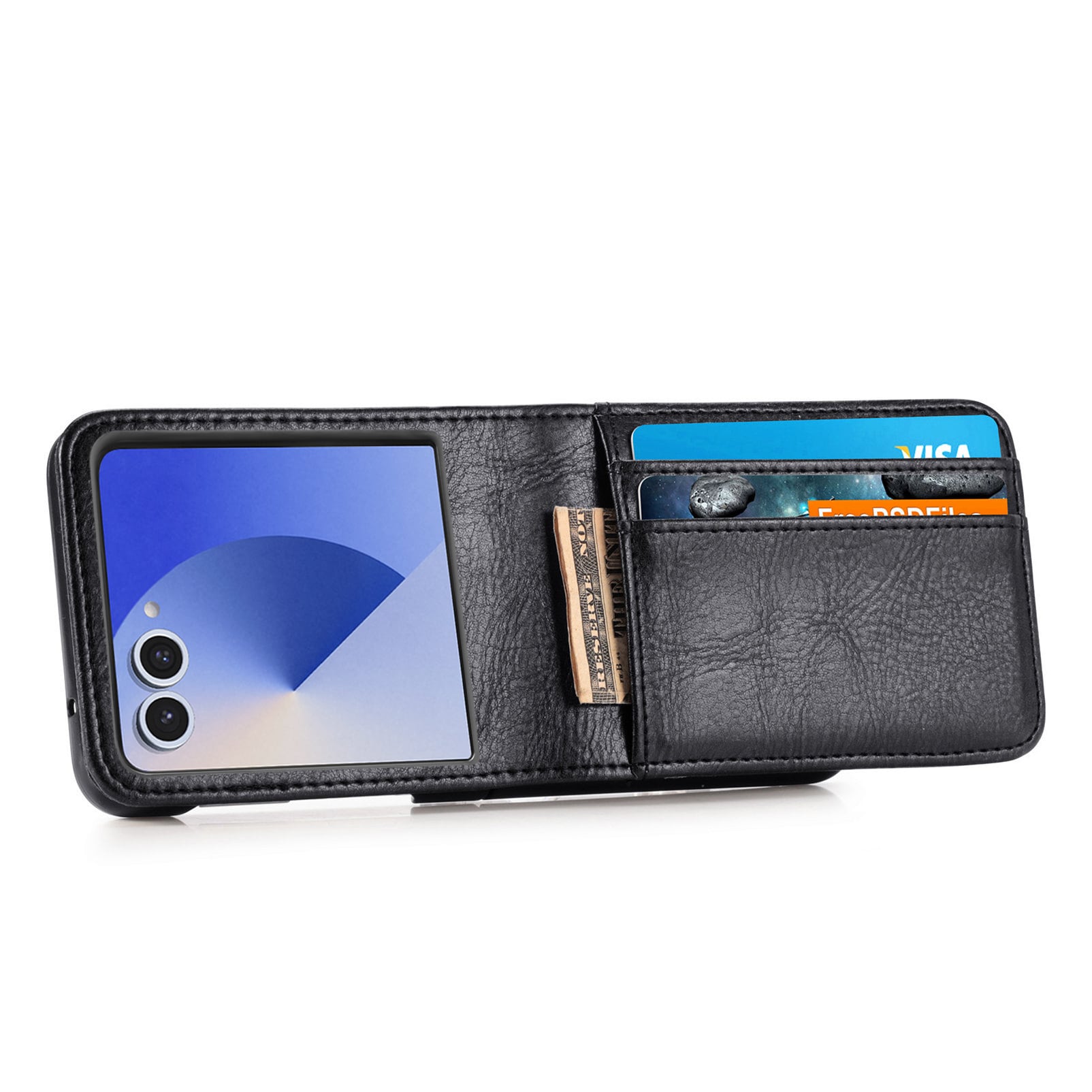 Samsung Galaxy Z Flip 7 Enkelt mobilfodral, Svart
