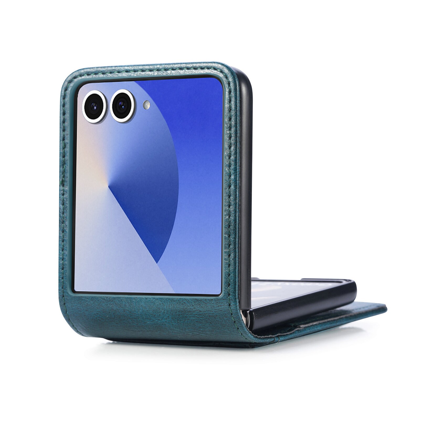 Samsung Galaxy Z Flip 7 Enkelt mobilfodral, Cognac