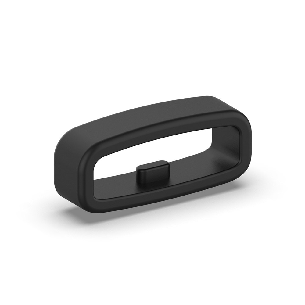 Silikonögla till klockarmband 20mm, Svart