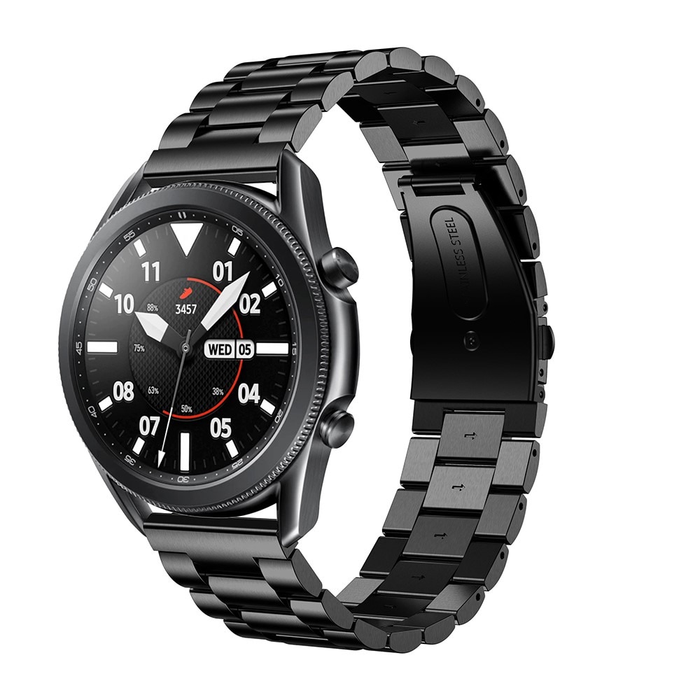 Samsung Galaxy Watch 5 Pro 45mm Stilrent länkarmband i metall, svart