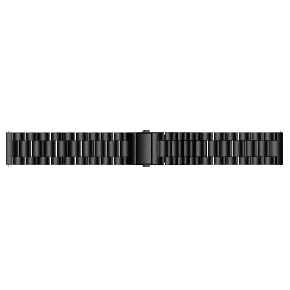 Hama Fit Watch 4910 Stilrent länkarmband i metall, svart