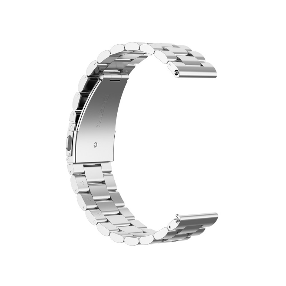 Mobvoi Ticwatch Pro 5 Stilrent länkarmband i metall, silver