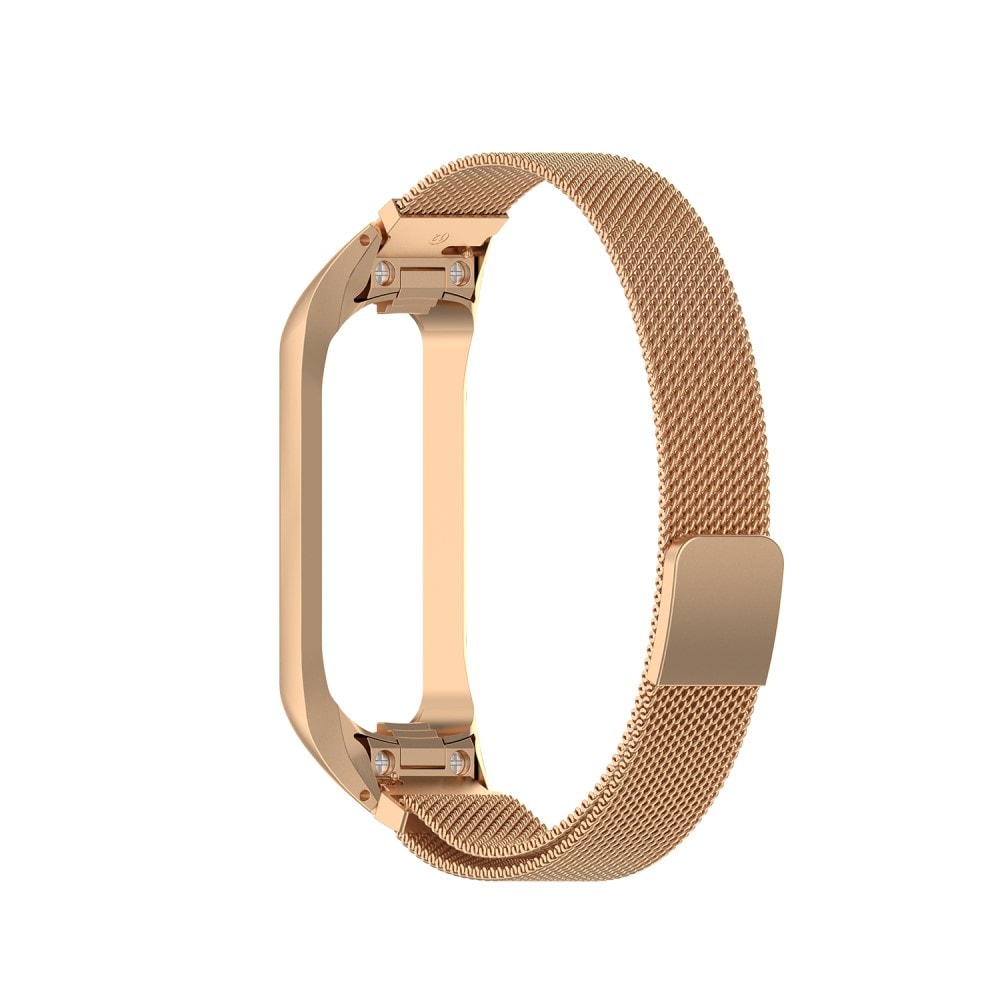 Samsung Galaxy Fit 2 Armband Milanese Loop, roséguld