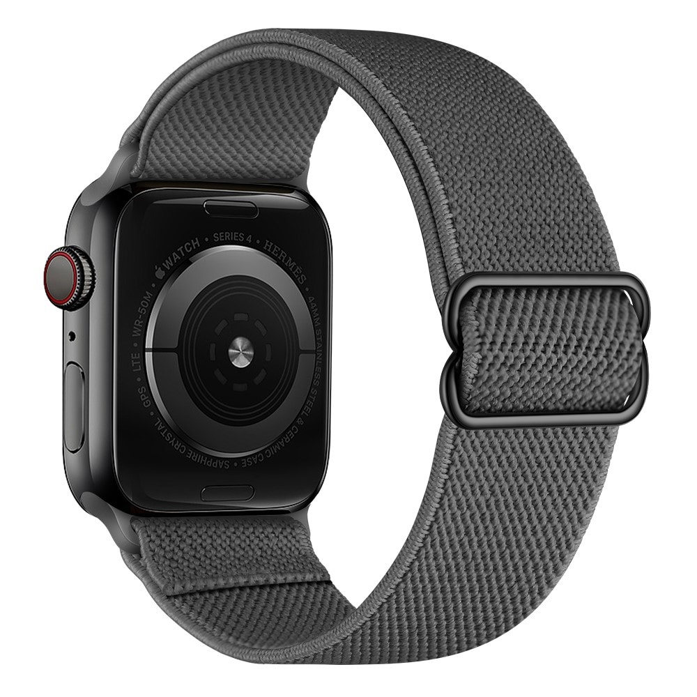 Apple Watch 45mm Series 9 Armband i resår, grå