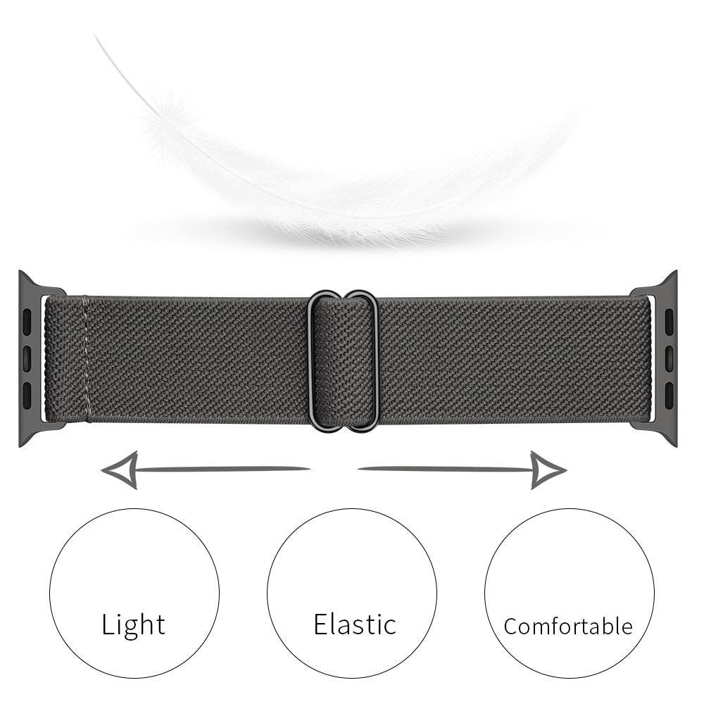 Apple Watch 41mm Series 7 Armband i resår, grå