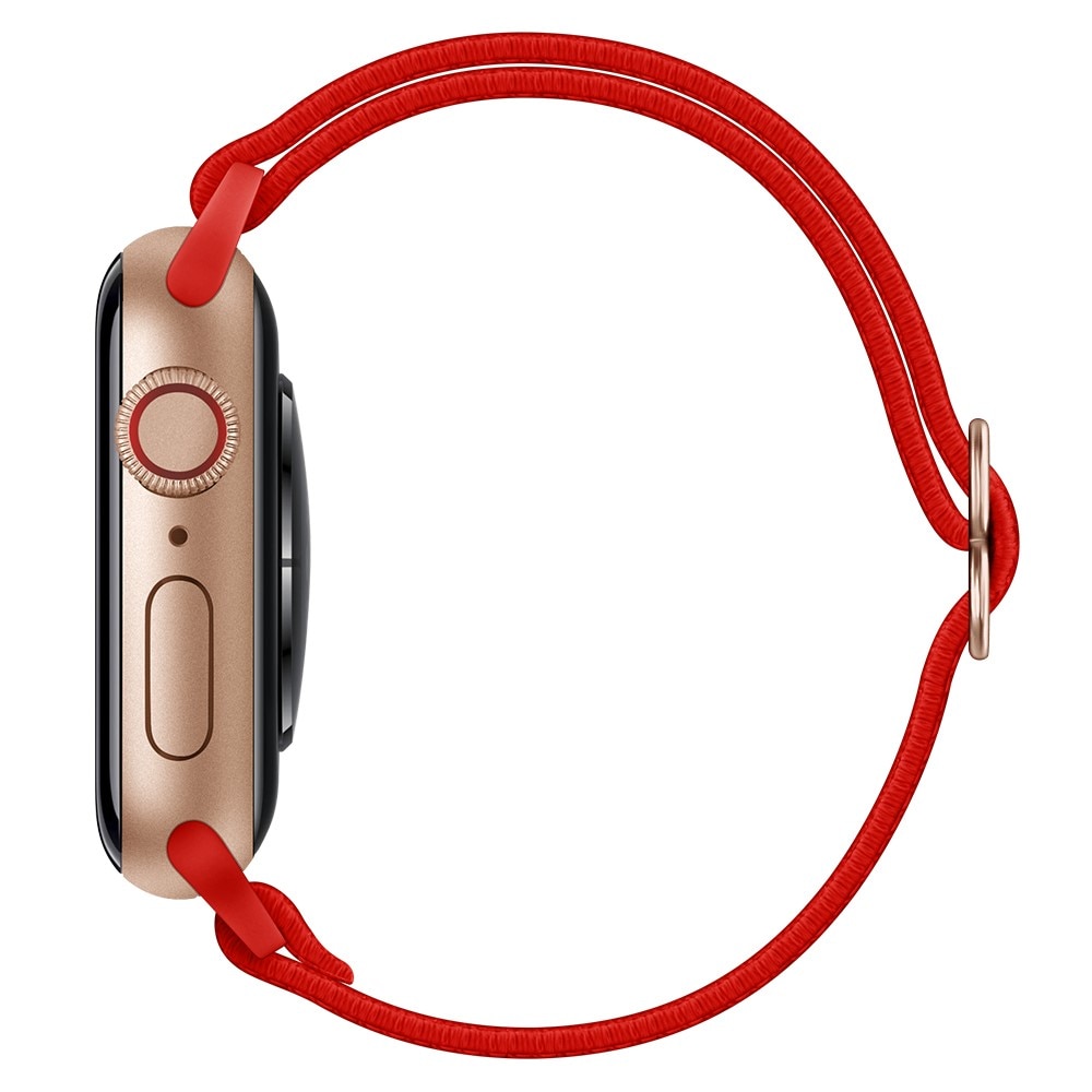 Apple Watch 45mm Series 9 Armband i resår, röd