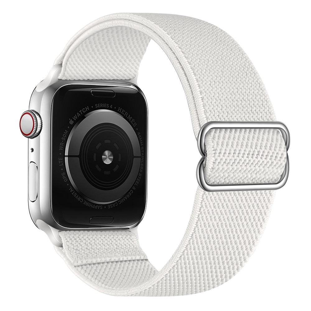 Apple Watch Ultra 49mm Armband i resår, vit