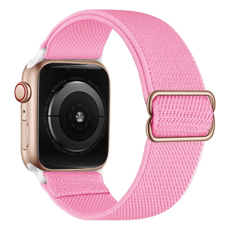 Apple Watch 45mm Series 8 Armband i resår, rosa