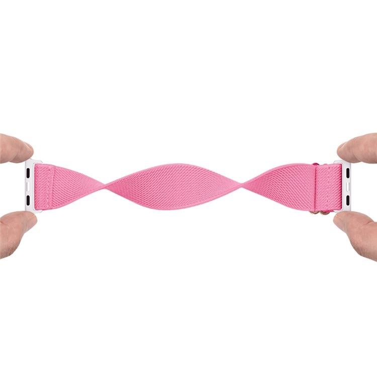 Apple Watch SE 44mm Armband i resår, rosa
