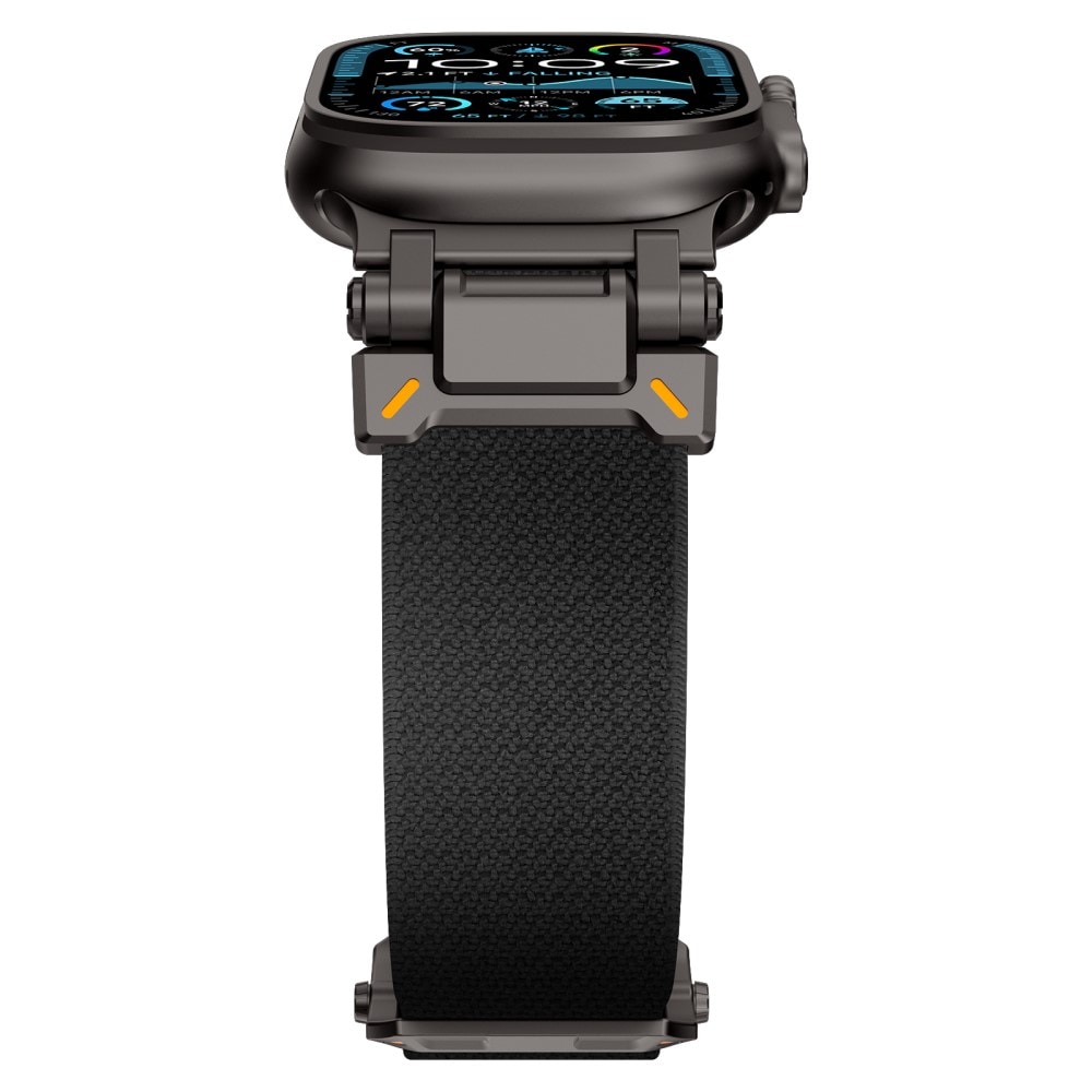 Apple Watch Series 7 45mm Armband i resår, Svart
