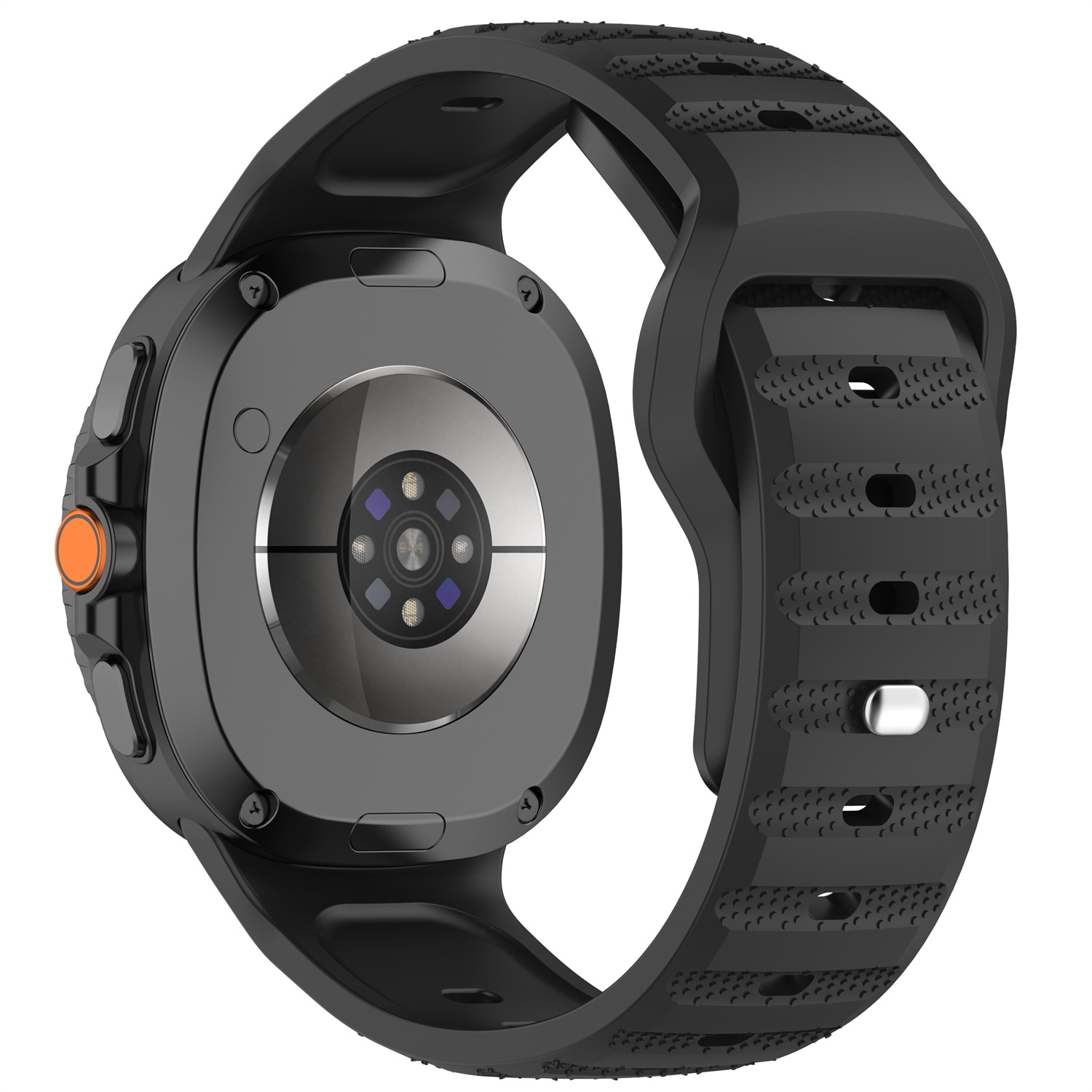 Samsung Galaxy Watch 8 Classic Armband i silikon, Svart