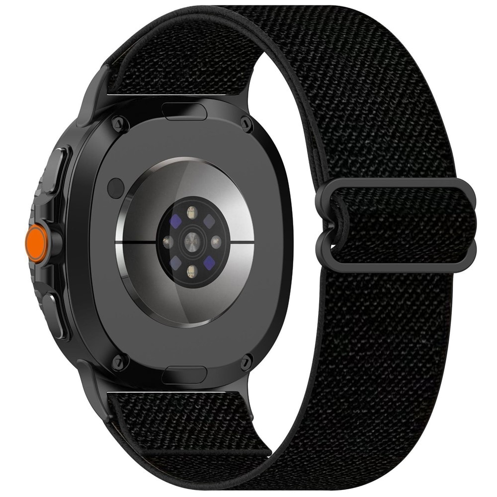 Samsung Galaxy Watch Ultra (2025) Armband i resår, Svart