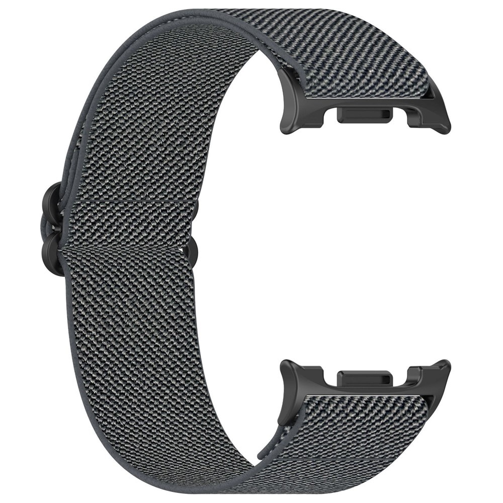 Samsung Galaxy Watch 8 Classic Armband i resår, Mørk grå