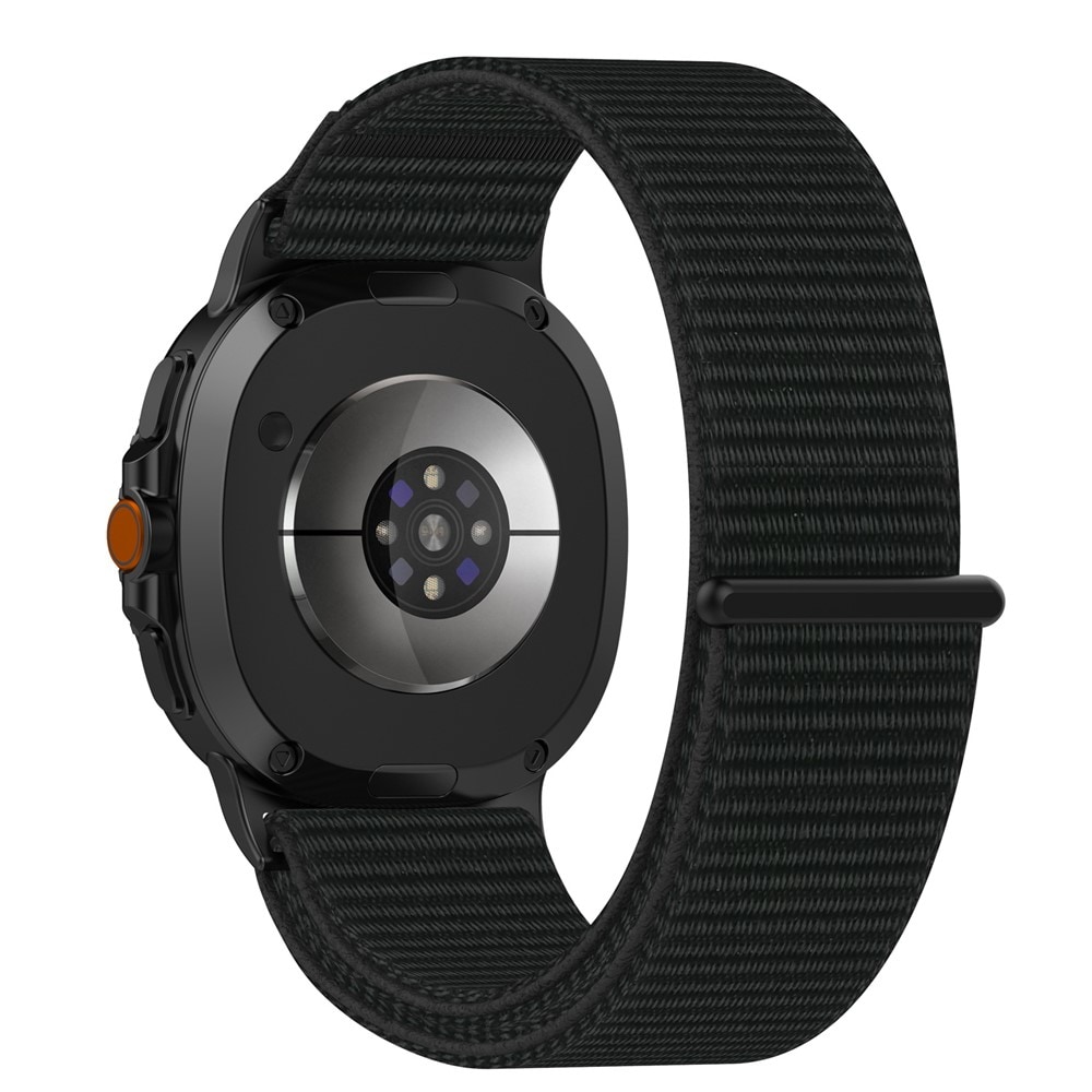 Samsung Galaxy Watch Ultra (2025) Armband i nylon, Svart