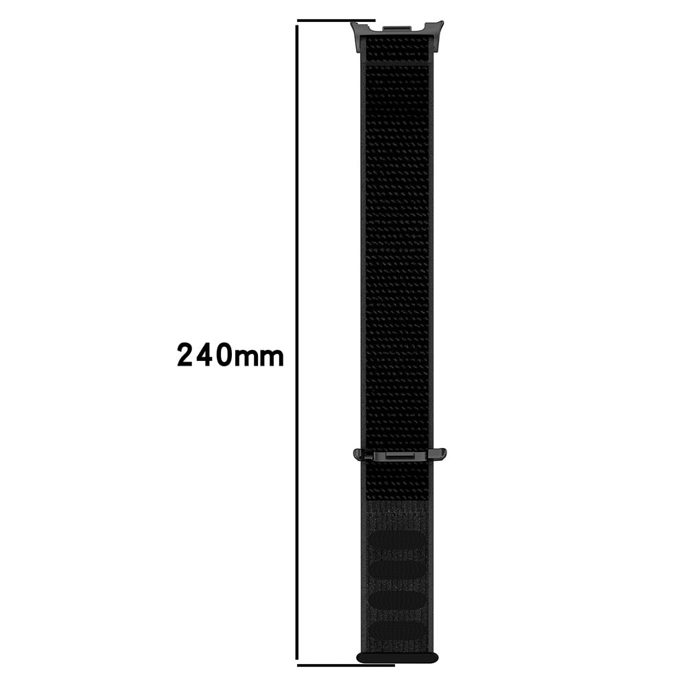 Samsung Galaxy Watch Ultra (2025) Armband i nylon, Svart