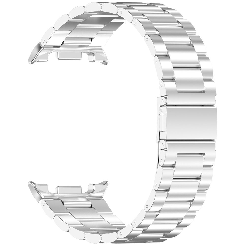 Samsung Galaxy Watch 8 Classic Stilrent länkarmband i metall, Silver