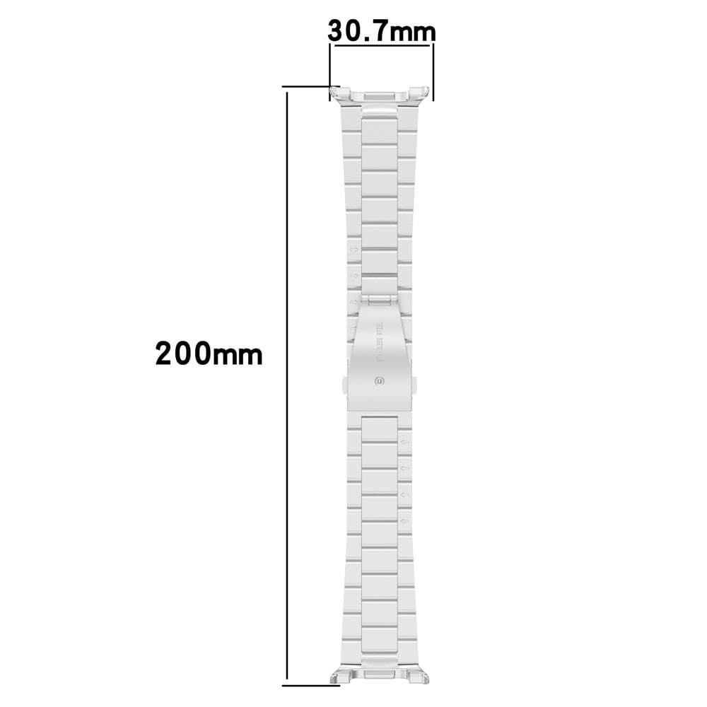 Samsung Galaxy Watch 8 44mm Stilrent länkarmband i metall, Roséguld