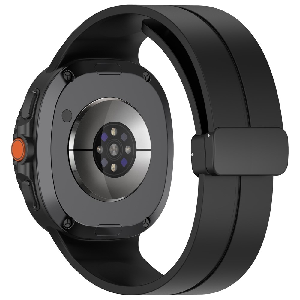 Samsung Galaxy Watch 8 Classic Armband i silikon, Svart