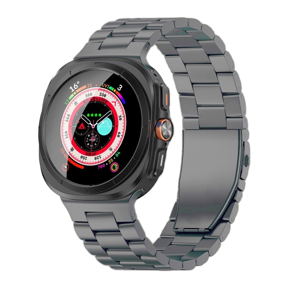 Samsung Galaxy Watch 8 Classic Snyggt armband i titan, Grå