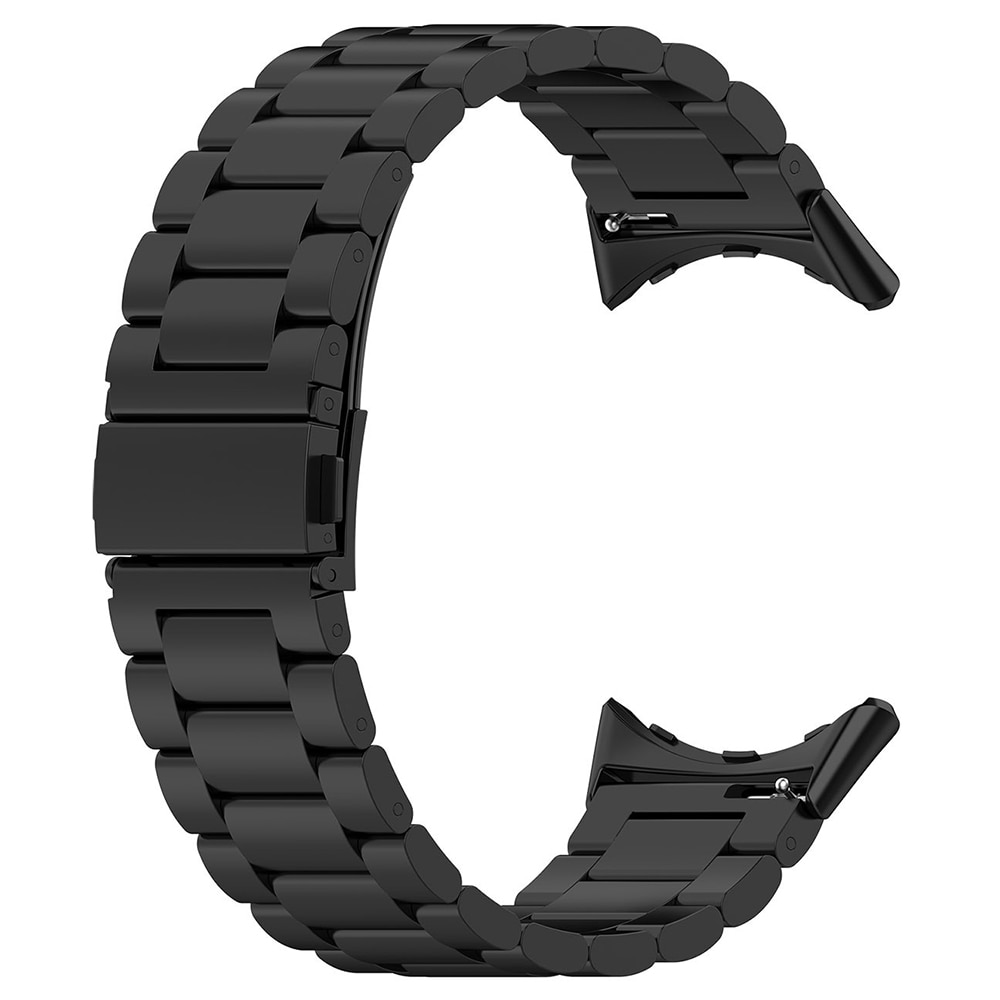 Google Pixel Watch 3 45mm Snyggt armband i titan, Svart
