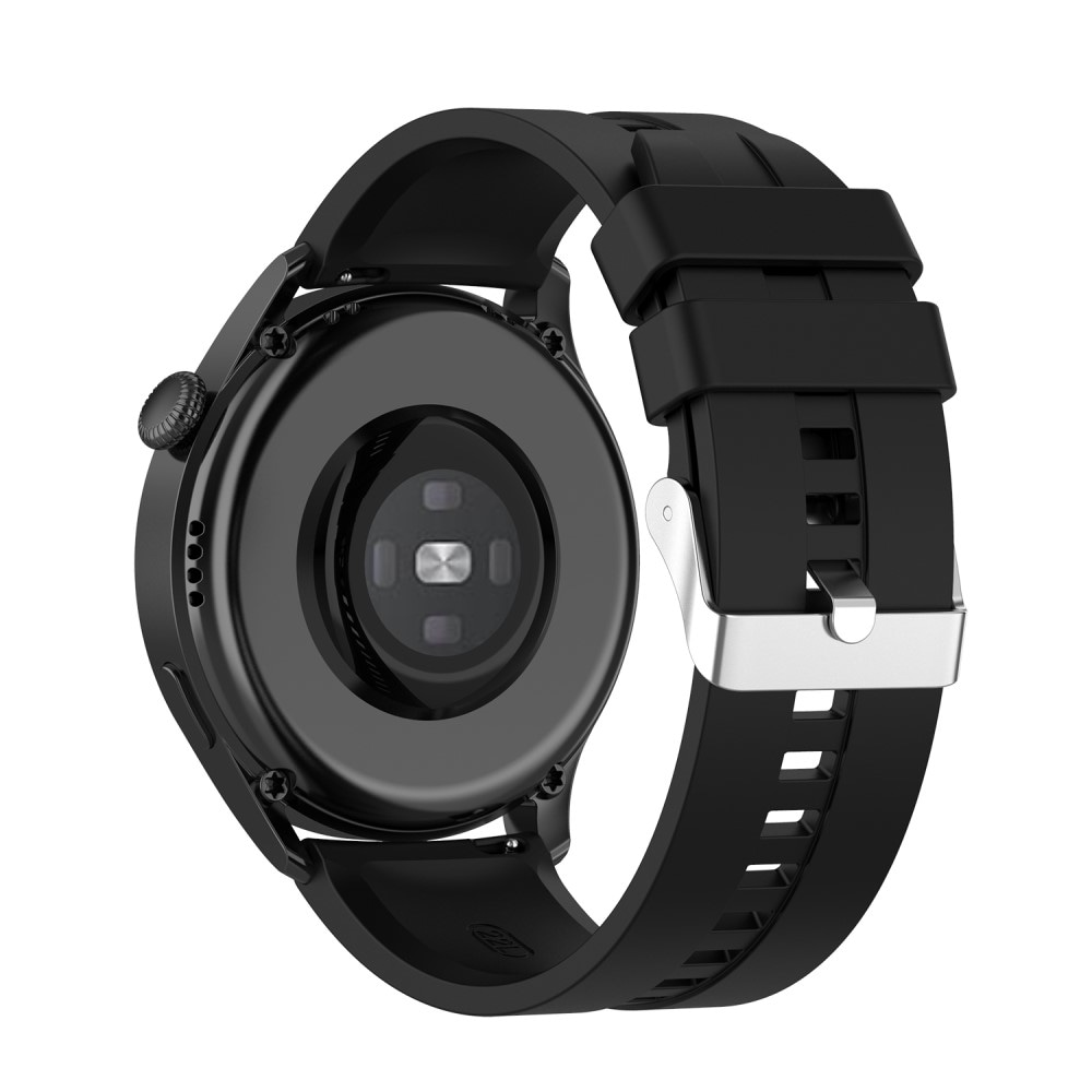 Huawei Watch 3/Watch 3 Pro Armband i silikon, Svart