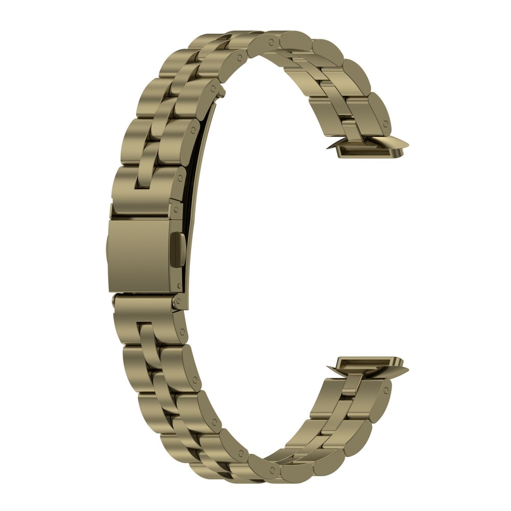 Fitbit Luxe Stilrent länkarmband i metall, Guld