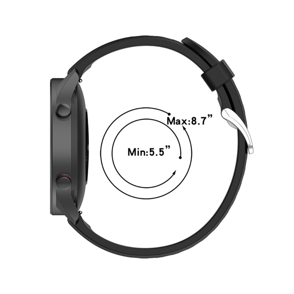 Xiaomi Mi Watch Armband i silikon, svart