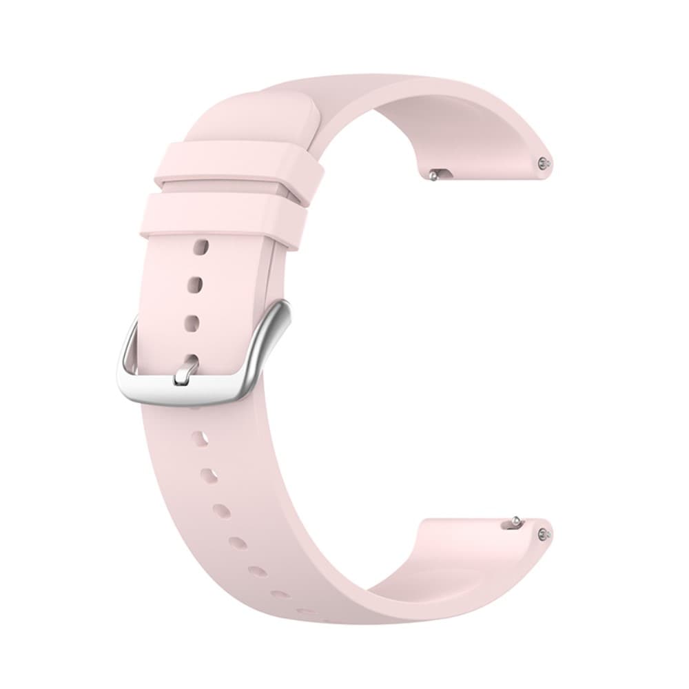 Universal 22mm Armband i silikon, rosa