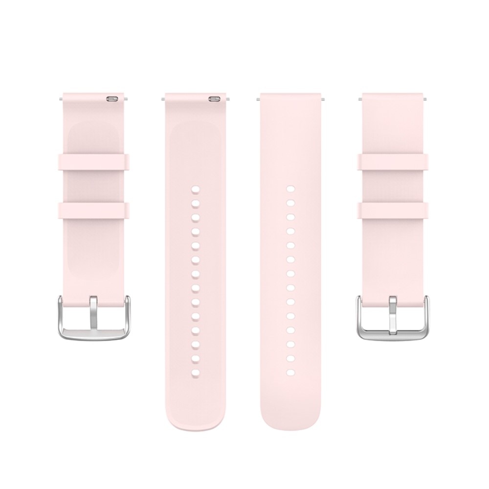 Universal 22mm Armband i silikon, rosa