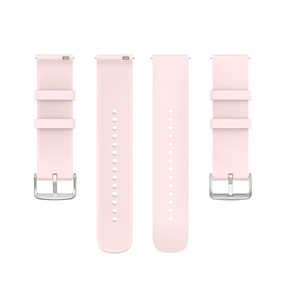 Universal 22mm Armband i silikon, rosa