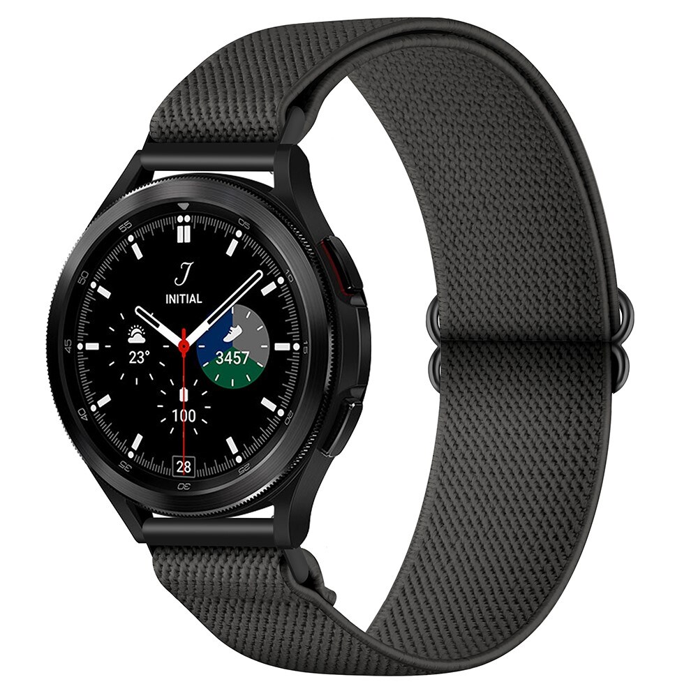 Samsung Galaxy Watch 5 40mm Armband i resår, mörkgrå