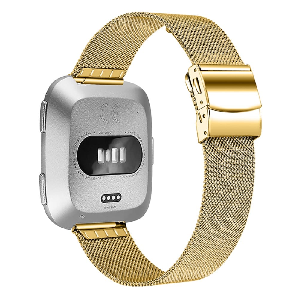 Fitbit Versa/Versa 2 Armband i mesh, Guld