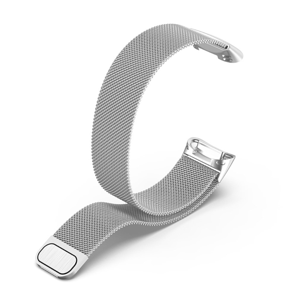 Fitbit Charge 5 Armband Milanese Loop, silver
