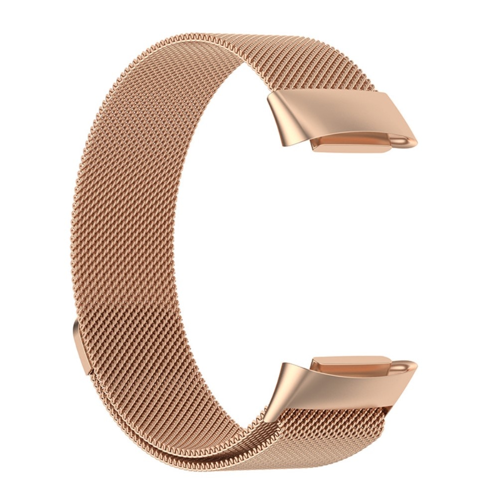 Fitbit Charge 5 Armband Milanese Loop, roséguld