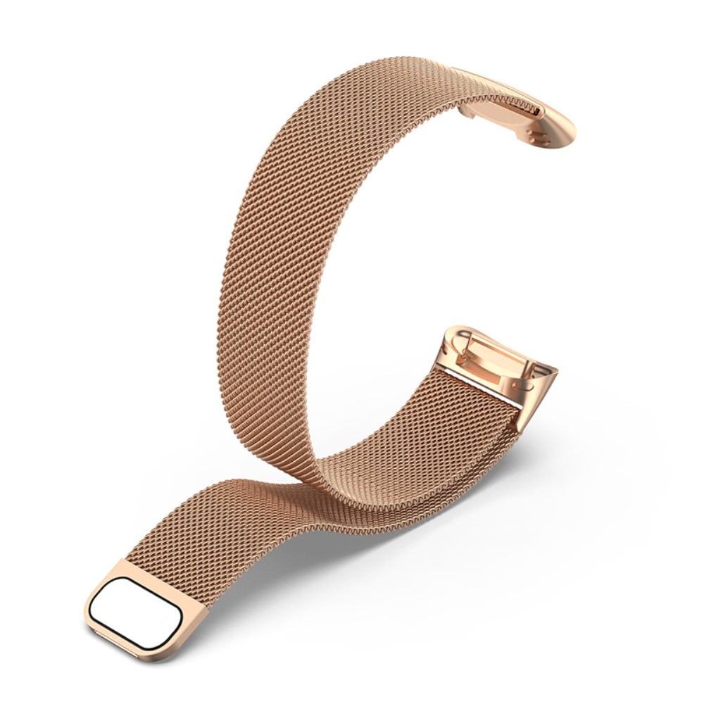 Fitbit Charge 6 Armband Milanese Loop, roséguld