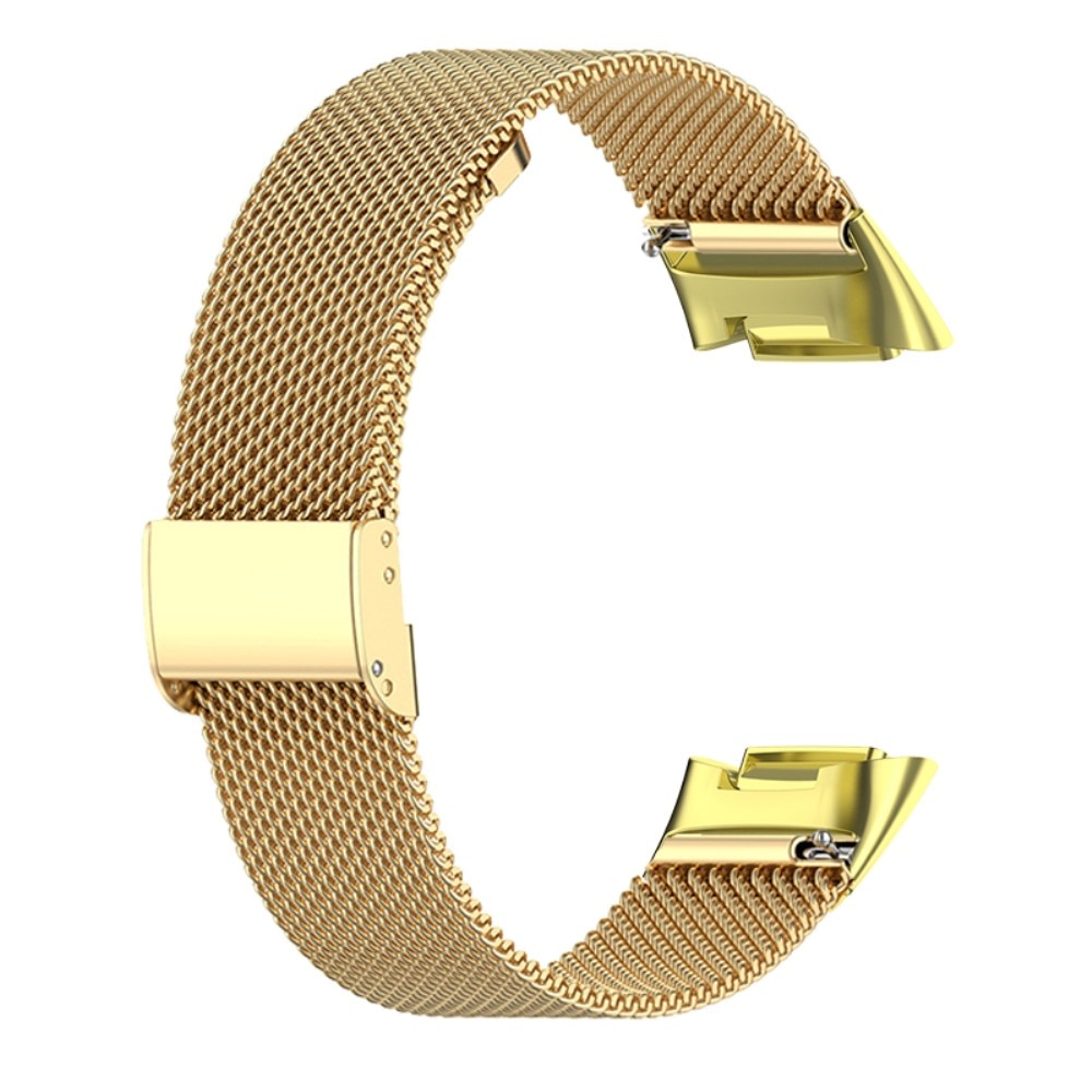 Fitbit Charge 6 Armband i mesh, guld
