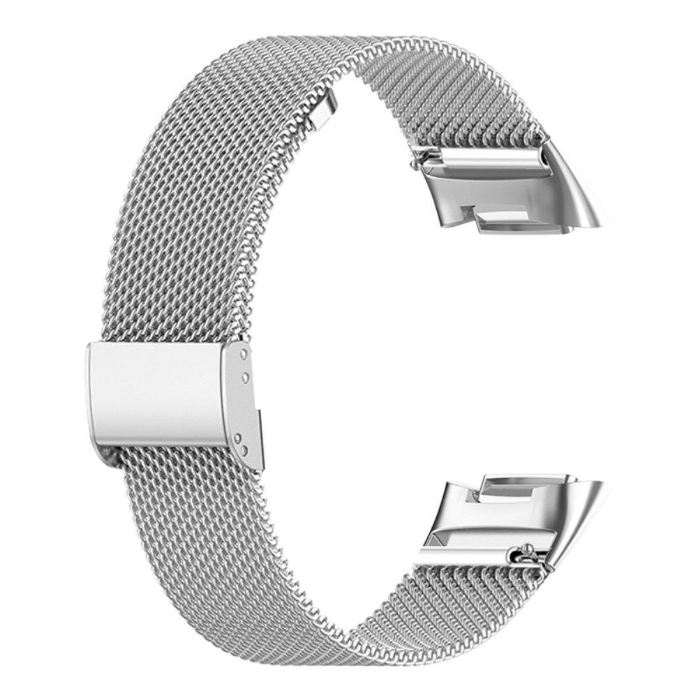 Fitbit Charge 6 Armband i mesh, silver