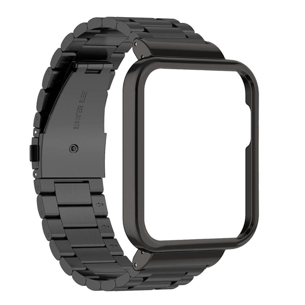 Xiaomi Mi Watch Lite Stilrent länkarmband i metall, svart