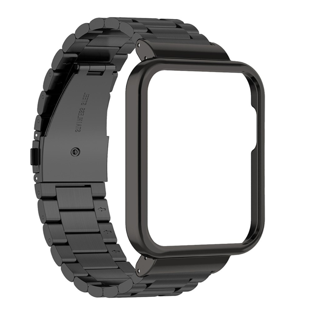 Xiaomi Mi Watch Lite Stilrent länkarmband i metall, Svart