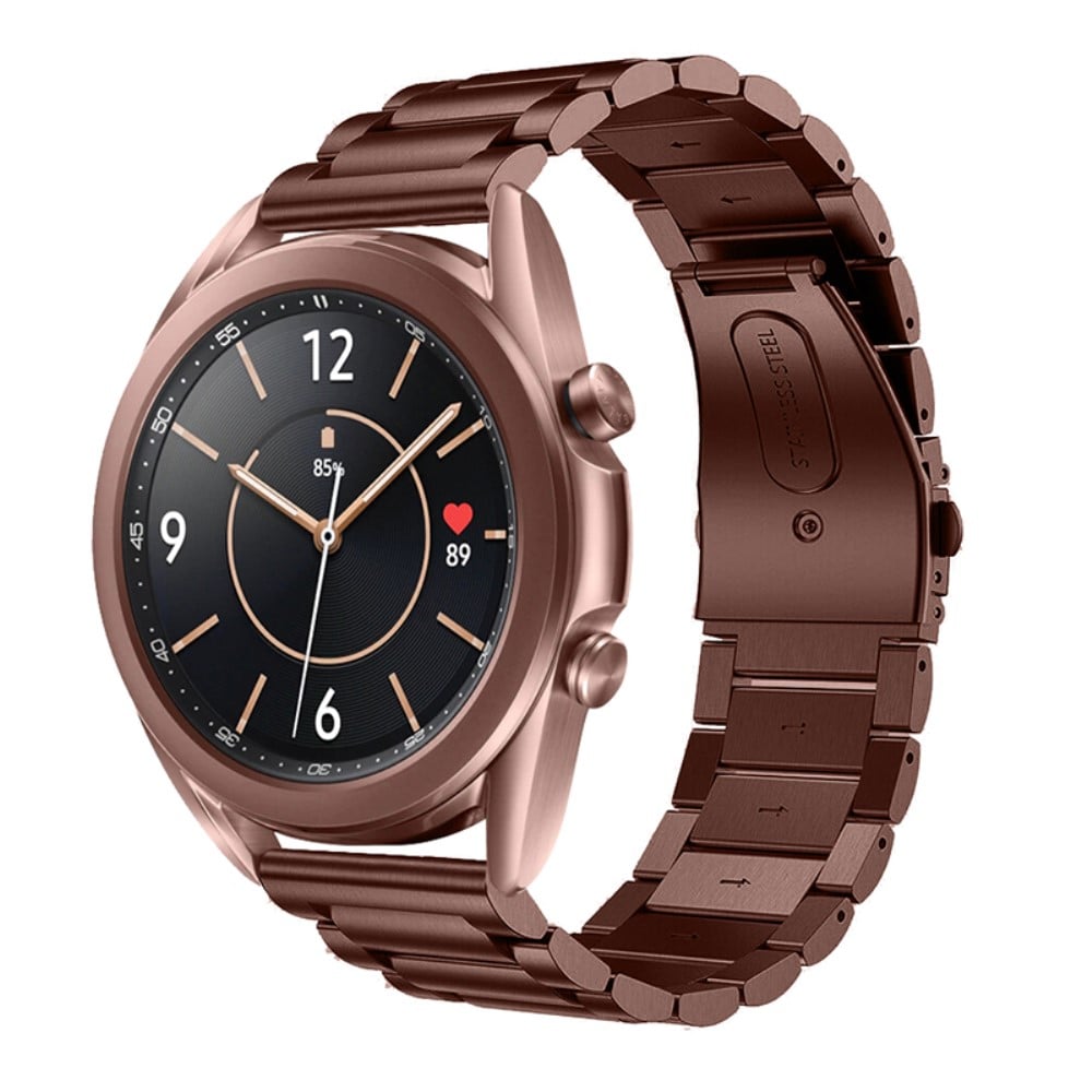 Samsung Galaxy Watch 4 44mm Stilrent länkarmband i metall, Brun