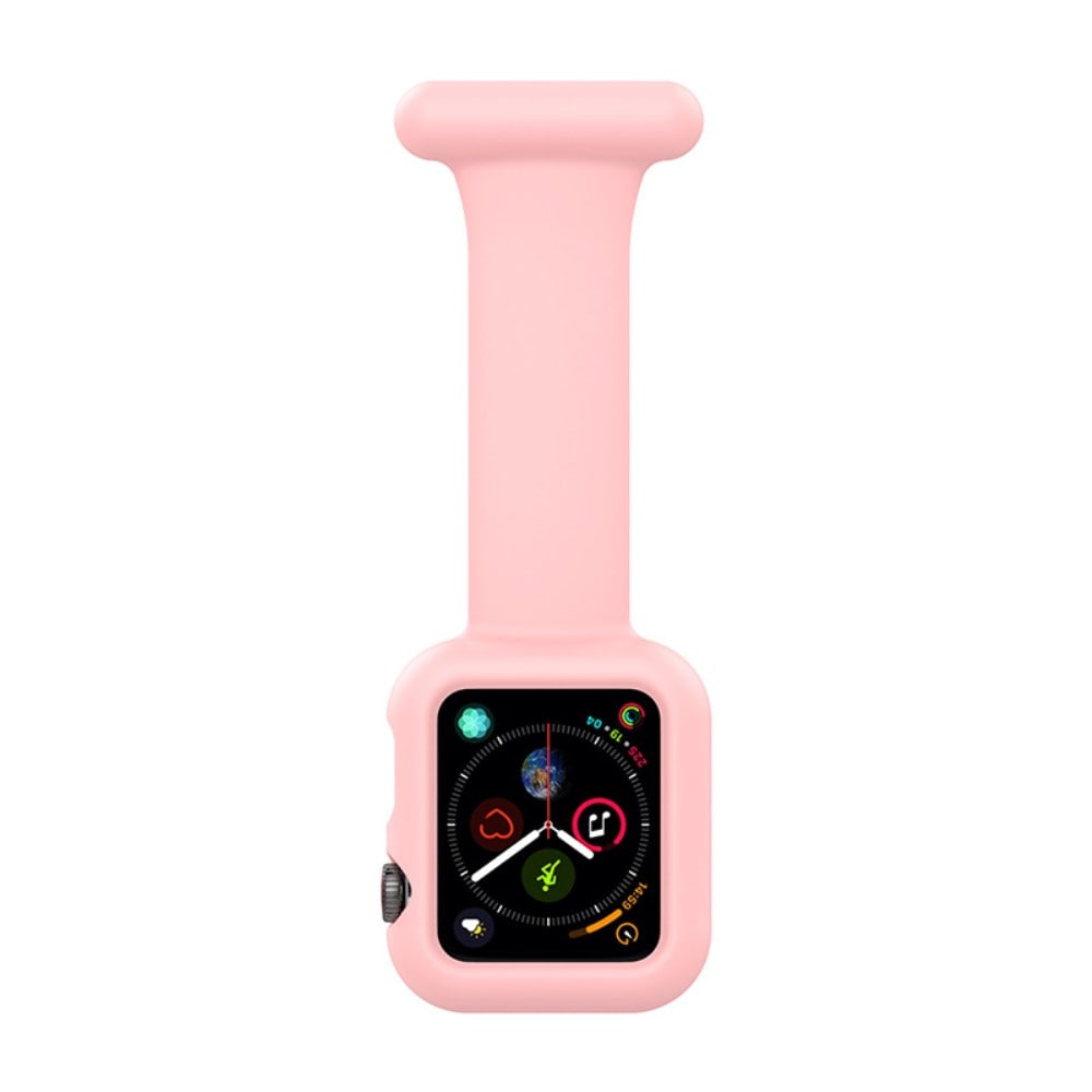 Apple Watch 41mm Series 8 Sjuksköterskeklocka med skal, rosa