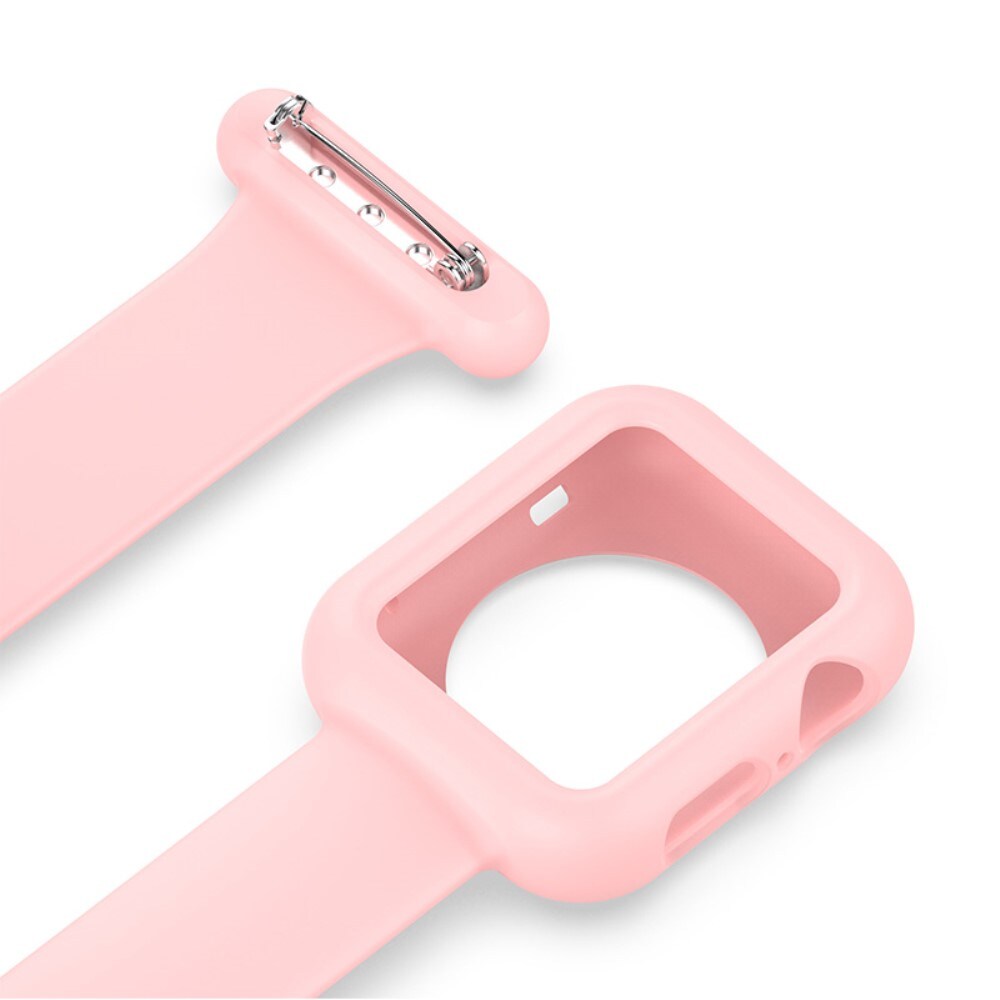 Apple Watch 40mm Sjuksköterskeklocka med skal, rosa