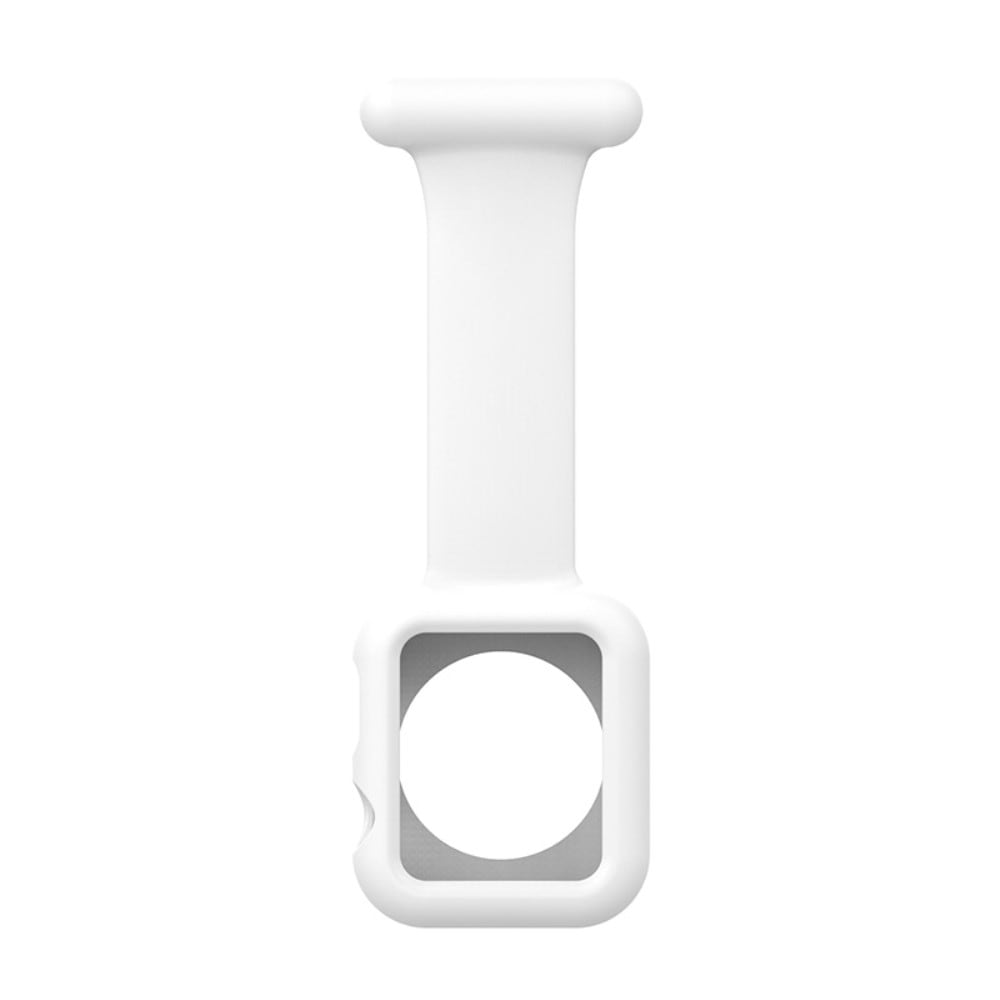 Apple Watch 41mm Series 9 Sjuksköterskeklocka med skal, vit