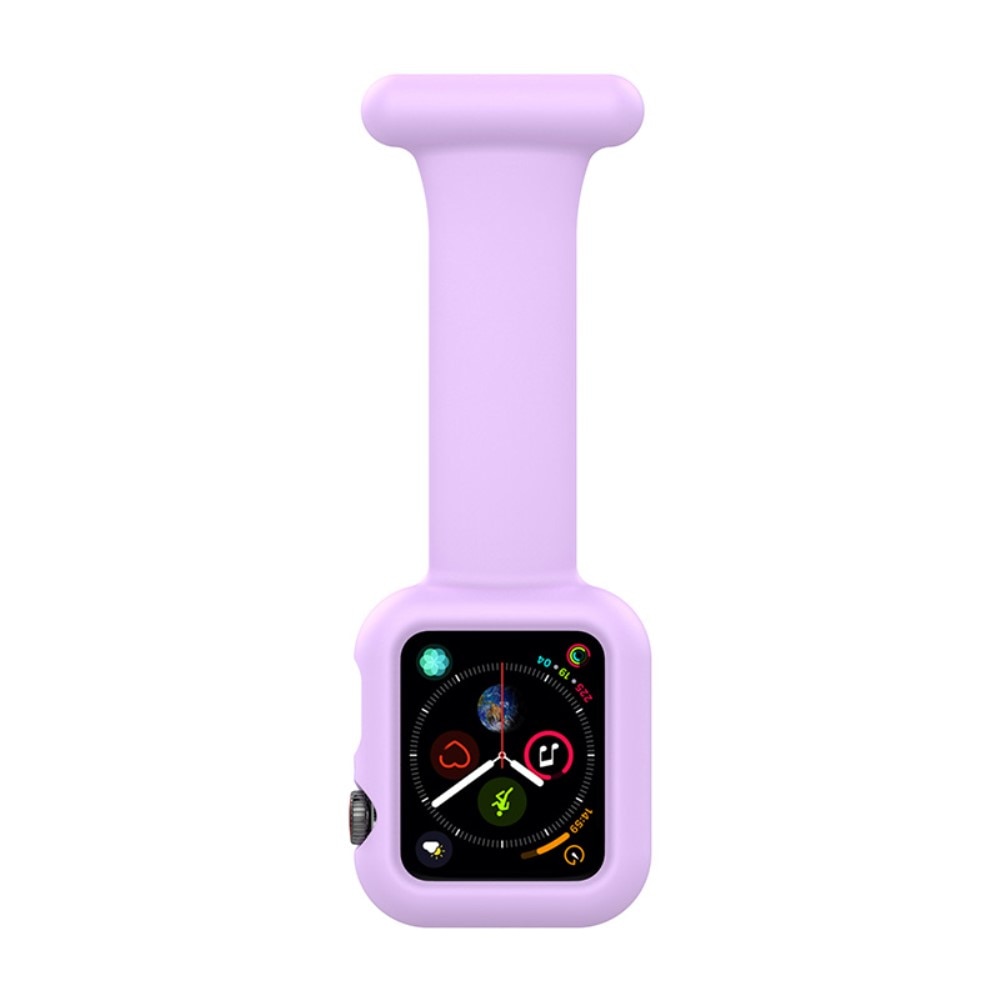 Apple Watch SE 40mm Sjuksköterskeklocka med skal, lila