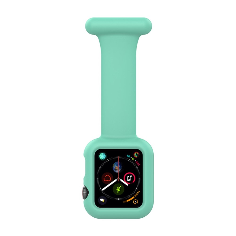 Apple Watch 42/44/45 mm Sjuksköterskeklocka med skal, grön