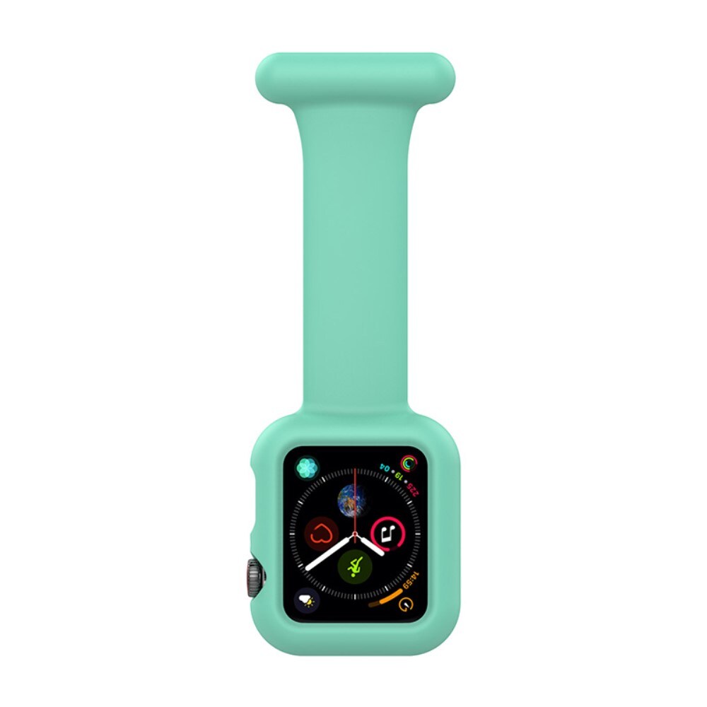 Apple Watch 45mm Series 7 Sjuksköterskeklocka med skal, grön