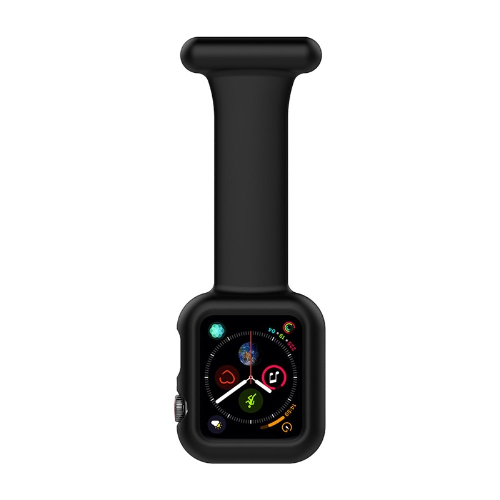 Apple Watch SE 44mm Sjuksköterskeklocka med skal, svart